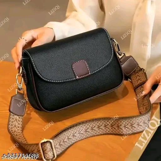 Solid bags for women